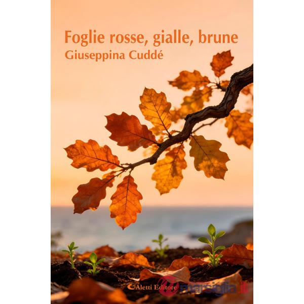 Foglie rosse, gialle, brune