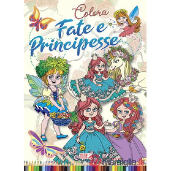 Colora fate e principesse