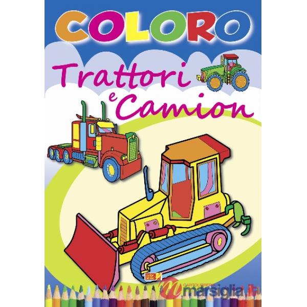 Coloro trattori e camion