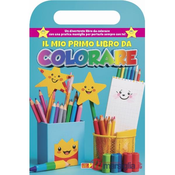 Il mio primo libro da colorare. Libro da colorare con maniglia