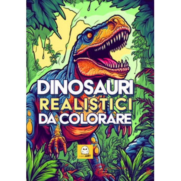 Dinosauri realistici da colorare