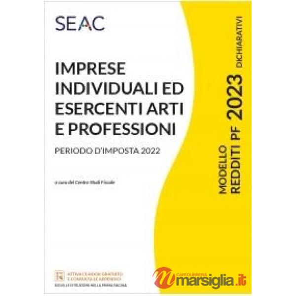 Modello redditi 2023. Imprese individuali ed esercenti arti e professioni