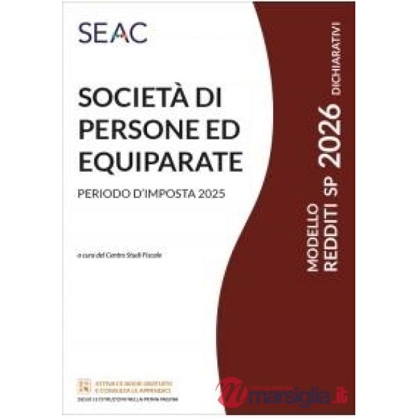 Modello redditi 2026. Società di persone ed equiparate