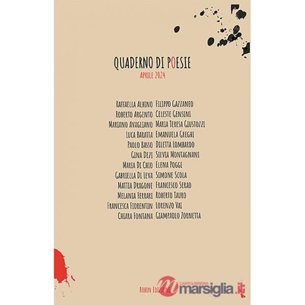 Quaderno di poesie. Aprile 2024