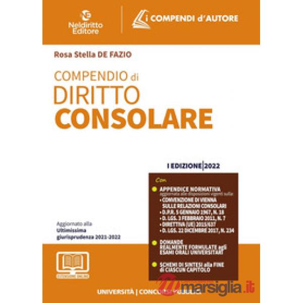 Compendio di diritto consolare 2022
