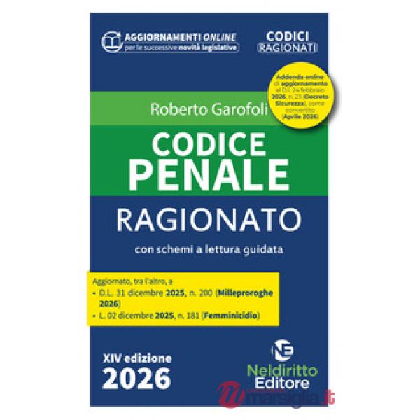 Codice penale ragionato 2026