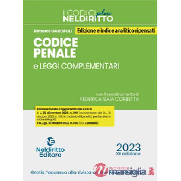 Codice penale e leggi complementari