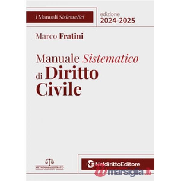 Manuale sistematico di diritto civile 2024-2025