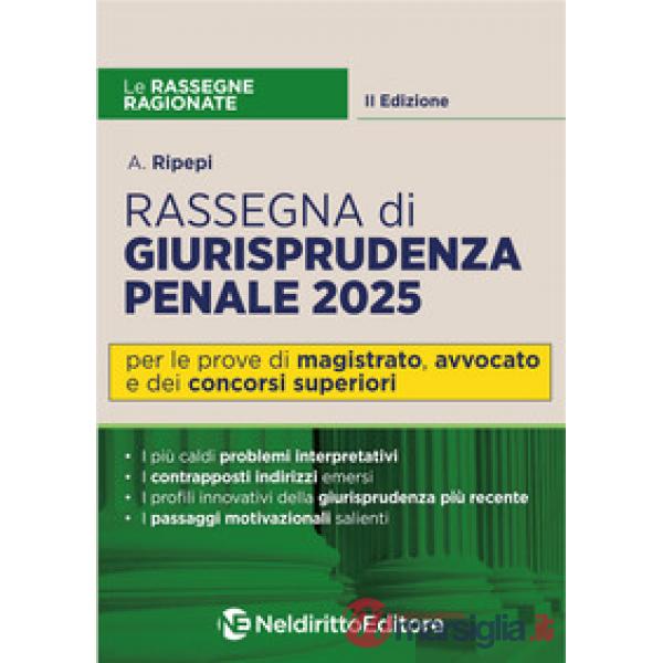 Rassegna ragionata di diritto penale 2025