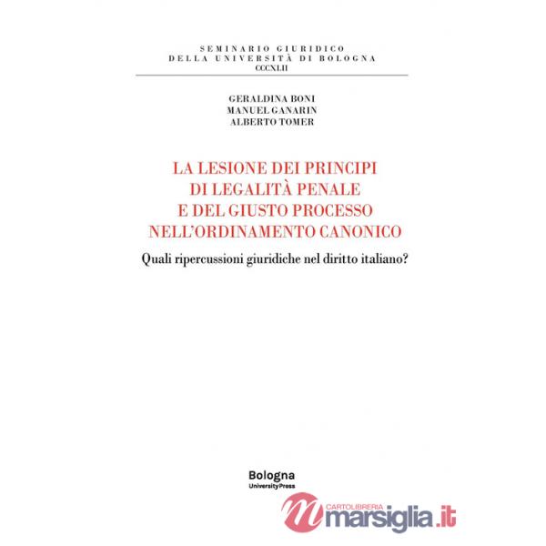 Lesione dei principi di legalità penale e del giusto processo nell'ordinamento canonico. Quali ripercussioni giuridiche nel diri