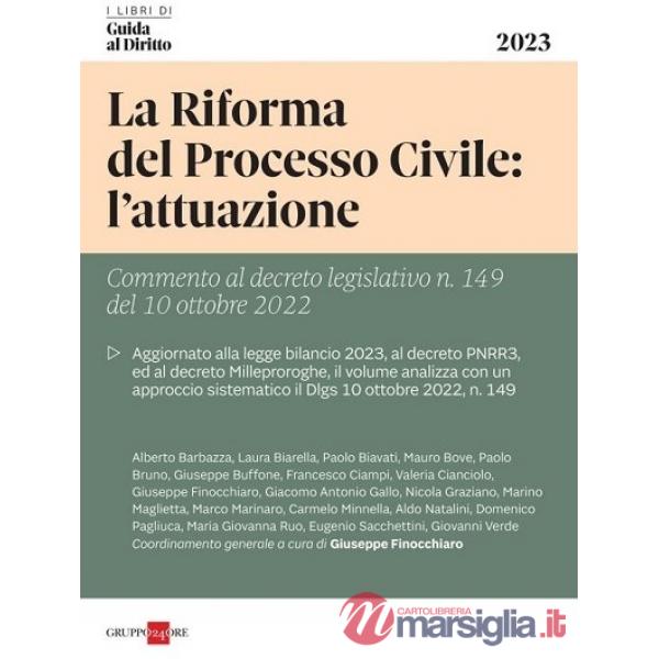 La riforma del processo civile 2023