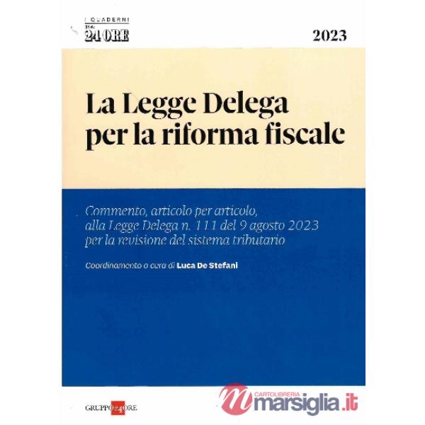 La legge delega per la riforma fiscale