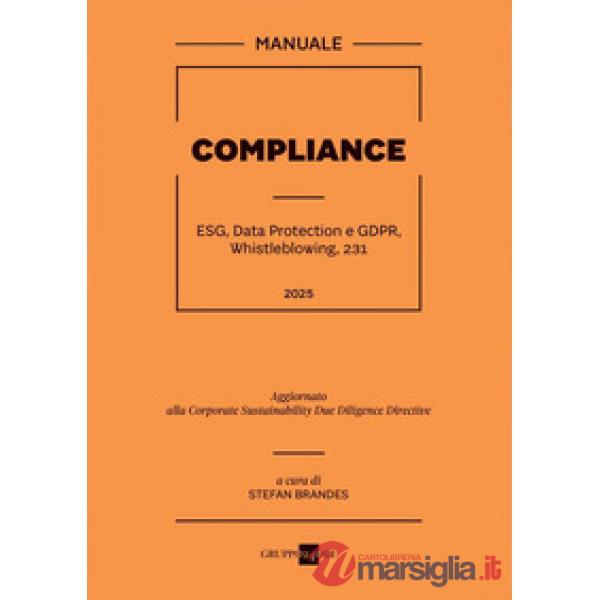Compliance. ESG, Data Protection e GDPR, Whistleblowing, 231