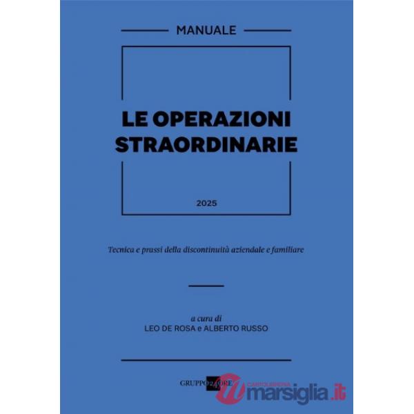 Le Operazioni Straordinarie
