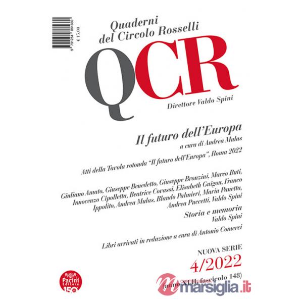 QCR. Quaderni del Circolo Rosselli (2022). Vol. 4: Il futuro dell'Europa