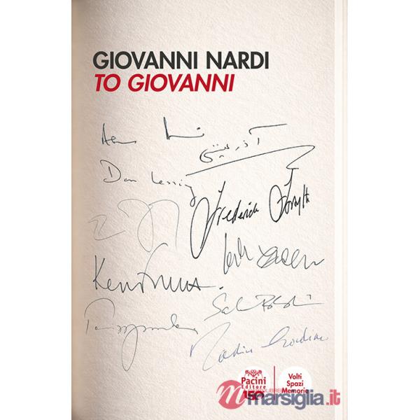 To Giovanni. Firme e dediche: piccole soste di un flâneur della cultura nei meandri della letteratura di lingua inglese contempo