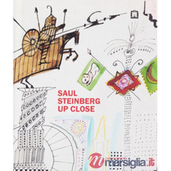 Saul Steinberg up close. Testo inglese a fronte