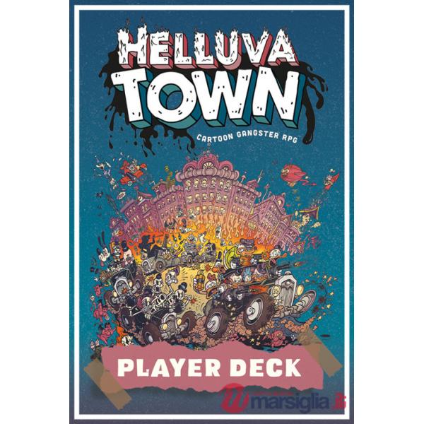 Helluva town. Plyer deck. Con 52 Carte