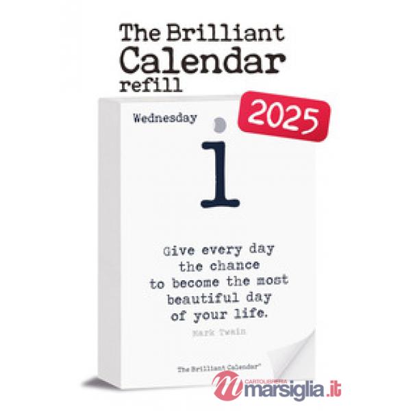 Brilliant calendar 2025 refill (The)