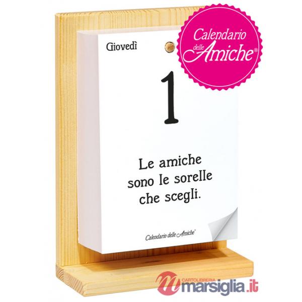 Calendario delle amiche 2026 con supporto