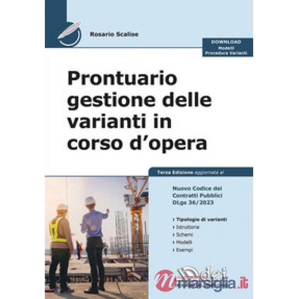 Prontuario gestione delle varianti in corso d'opera