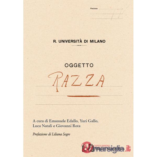 1938, Regia Università di Milano. Oggetto: razza