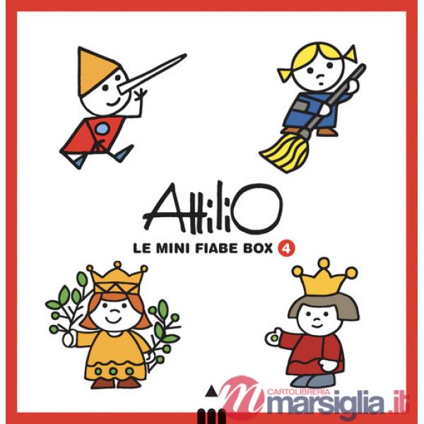 Attilio. Le mini fiabe box 4 (rosso). Ediz. a colori