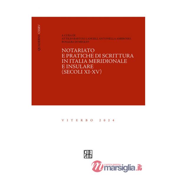 Notariato e pratiche di scrittura in Italia meridionale e insulare (secoli XI-XV)