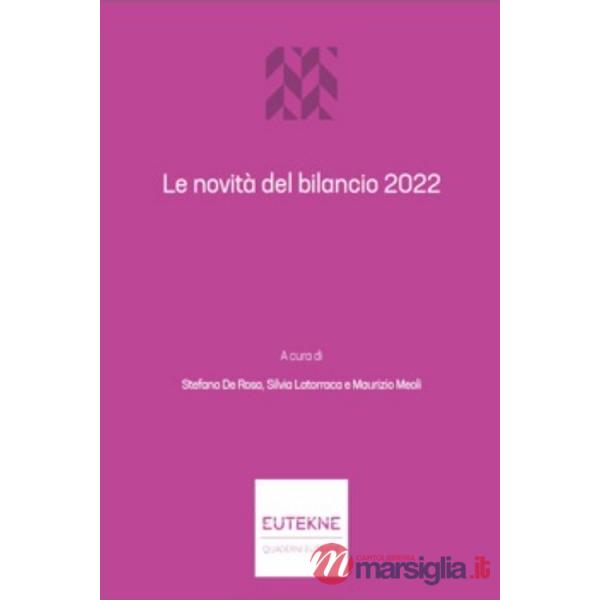 Le novità del bilancio 2022