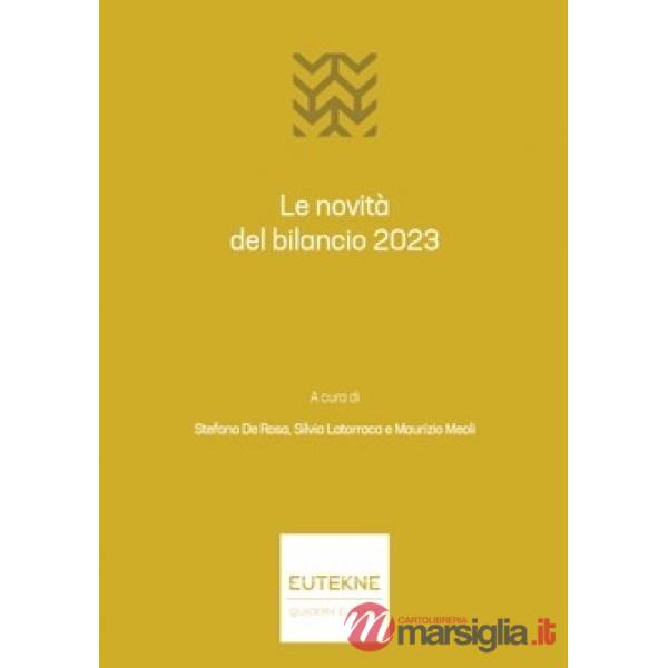Le novità del bilancio 2023