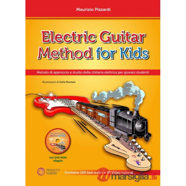 Electric guitar method for kids (Metodo di approccio e studio della chitarra elettrica per giovani studenti)