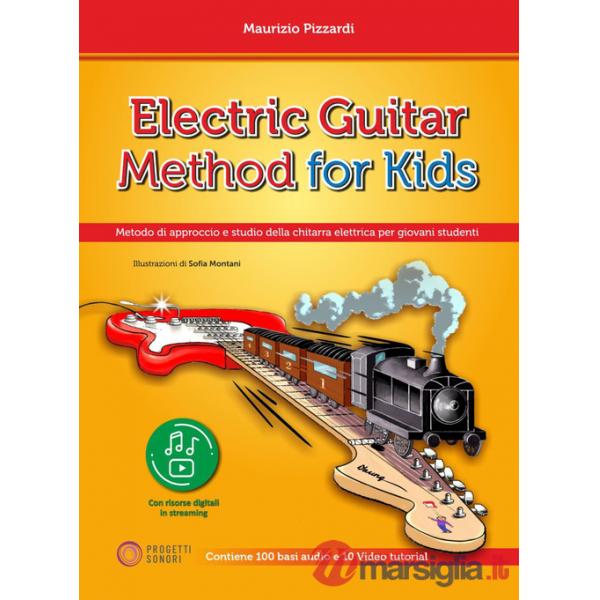 Electric guitar method for kids (Metodo di approccio e studio della chitarra elettrica per giovani studenti)