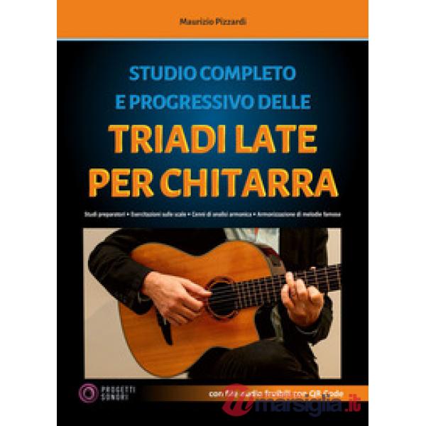 Studio completo e progressivo delle triadi late per chitarra