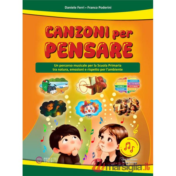 Canzoni per pensare. Con File audio online