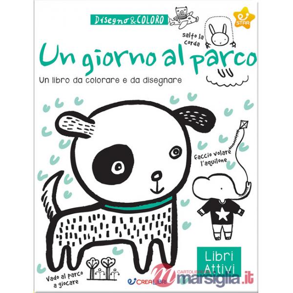 Giorno al parco. Disegno & coloro. Ediz. illustrata (Un)