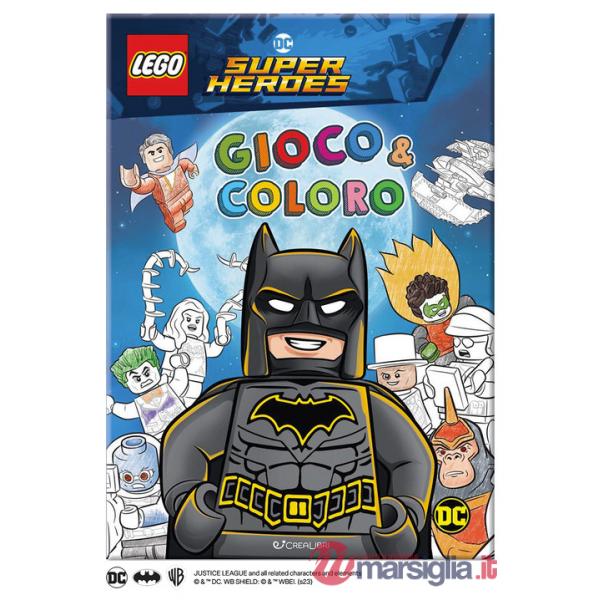 Lego DC. Gioco & coloro. Ediz. illustrata
