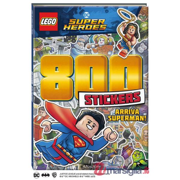 Arriva Superman! Lego DC. 800 stickers. Ediz. a colori