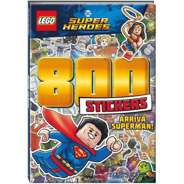 Arriva Superman! Lego DC. 800 stickers. Ediz. a colori