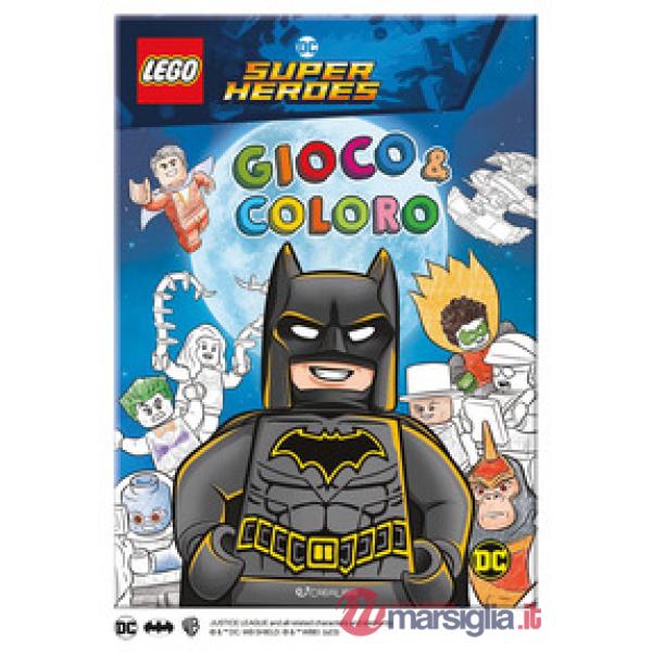 Lego DC. Gioco & coloro. Ediz. illustrata