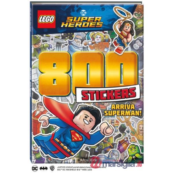 Arriva Superman! Lego DC. 800 stickers. Ediz. a colori