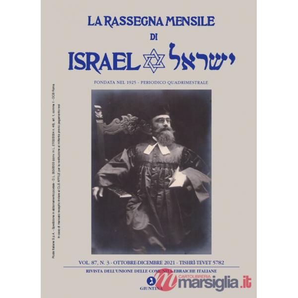 Rassegna mensile di Israel (La). Vol. 87/3
