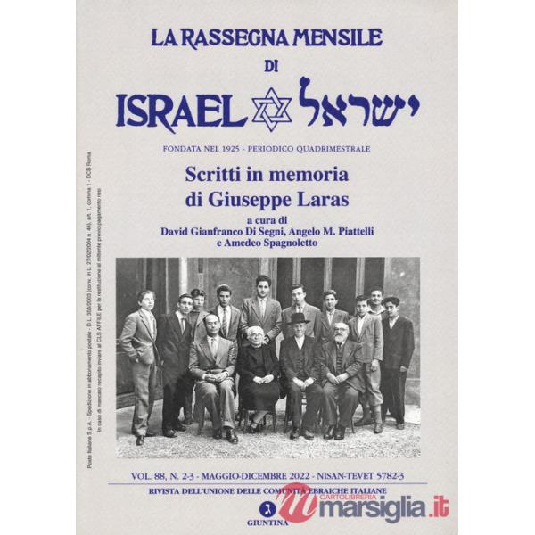 Rassegna mensile di Israel (La). Vol. 88/2-3: Scritti in memoria di Giuseppe Laras