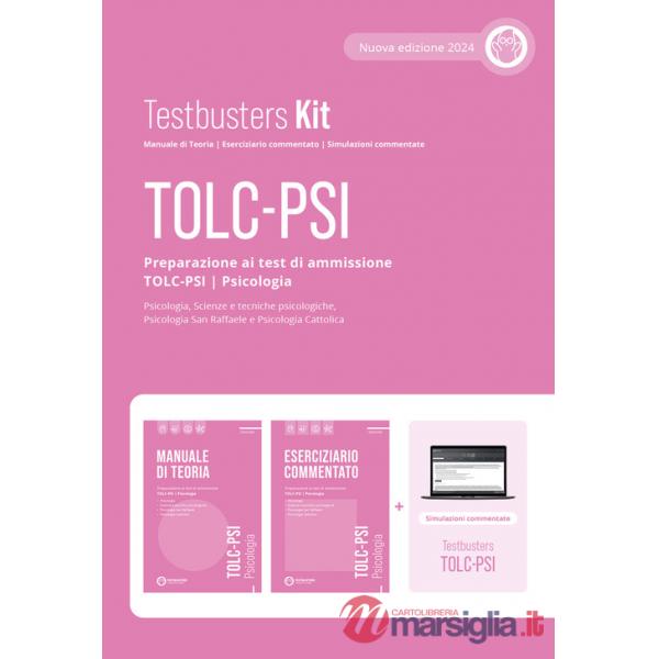Testbusters. TOLC-PSI. Preparazione al test di ammissione TOLC-PSI - Psicologia. Kit advanced. Con Simulatore Testbusters
