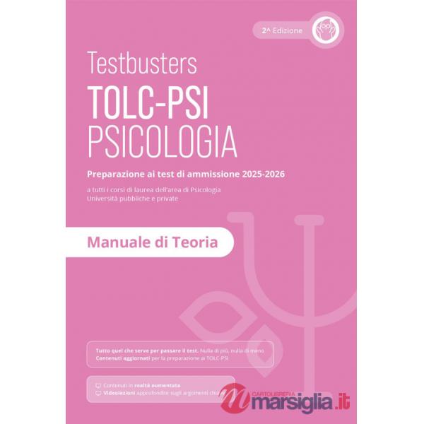 Testbusters TOLC-PSI 2025 - Manuale di Teoria