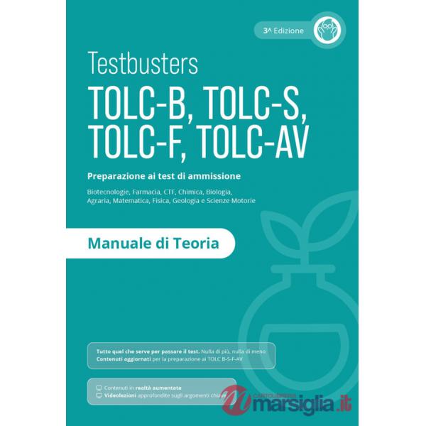 Testbusters TOLC-B-S-F-AV. Manuale di teoria