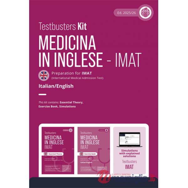 Testbusters. Test di medicina in inglese IMAT. Kit. Preparazione al test IMAT. Con simulazioni commentate