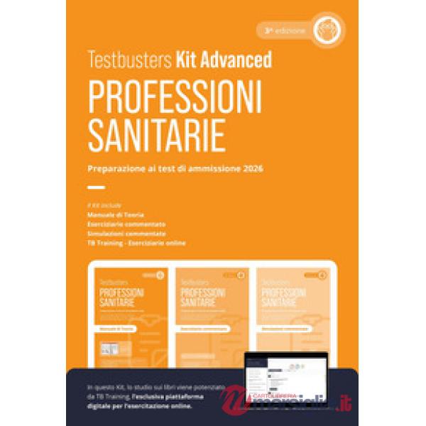 Testbusters Professioni sanitarie 2026. Kit advanced. Con simulatore online