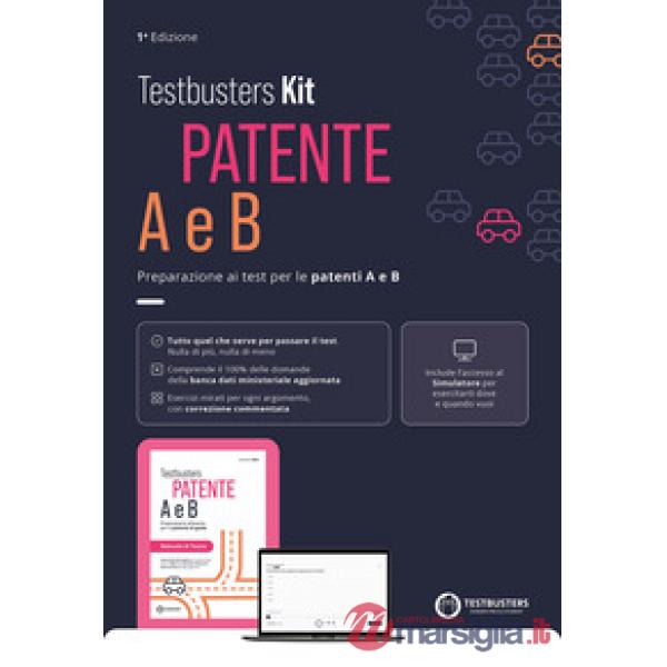 Testbusters. Patente A e B. Kit. Con simulatore Testbuster
