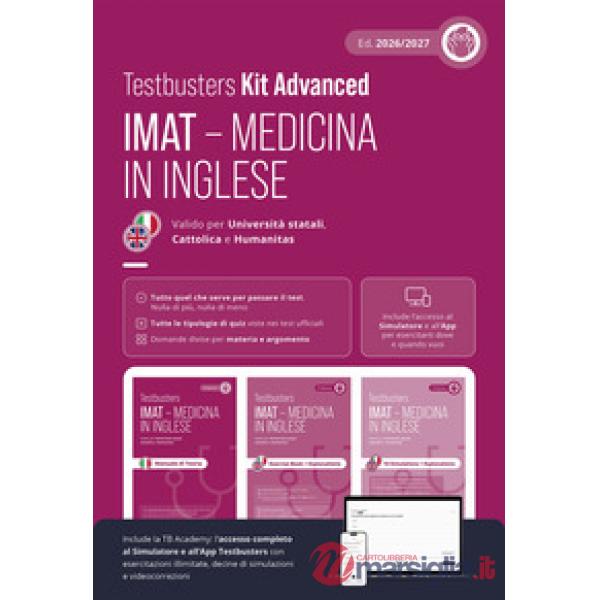 Testbusters. IMAT. Medicina in inglese. Kit advanced. Con simulatore e app
