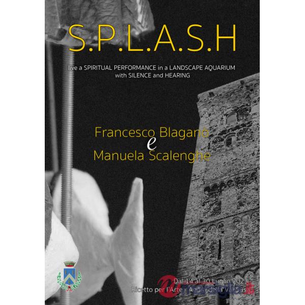 S.P.L.A.S.H.. Live a spiritual performance in a landscape aquarium with silence and hearing